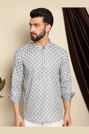 Men Ethnic Motifs Printed Flared Sleeves Kurta