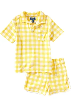 2-Piece Printed Polo/short Set (Boys)