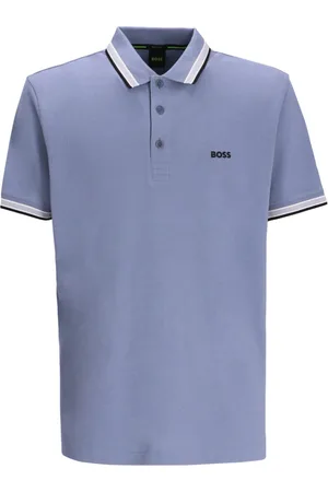 Men Regular Fit Logo Polo