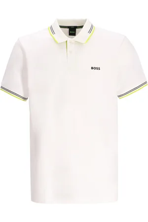 Men Slim Fit Logo Polo