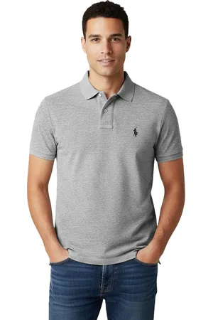 Men Slim Fit Logo Polo